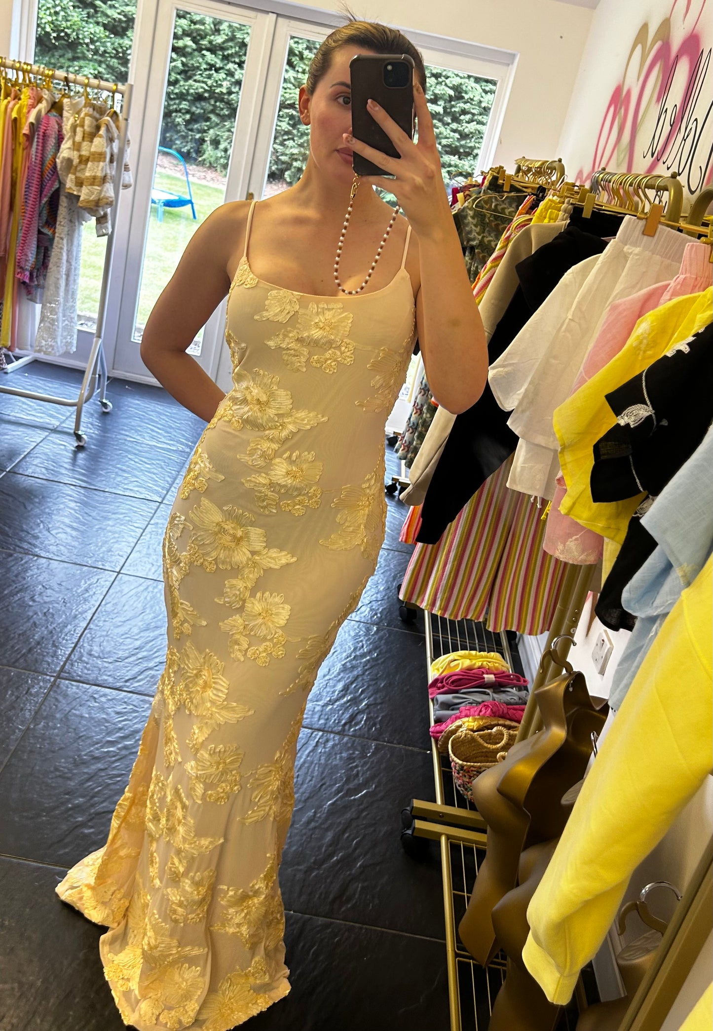 Beau Dress Lemon