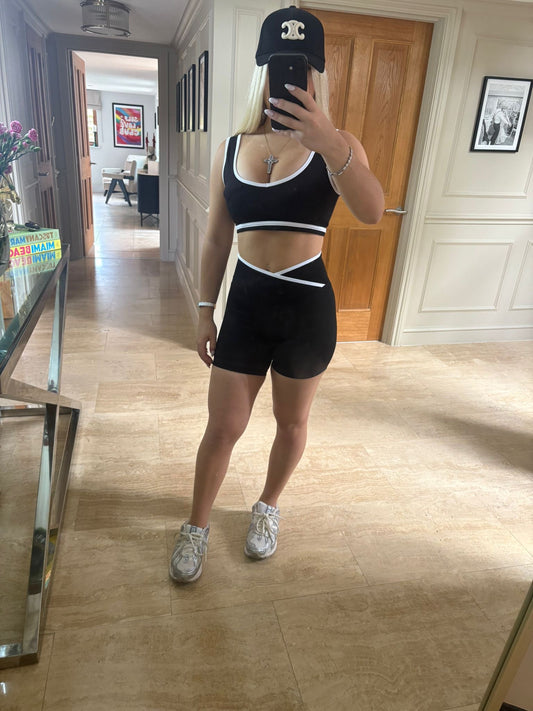 Candy Short Set- Black