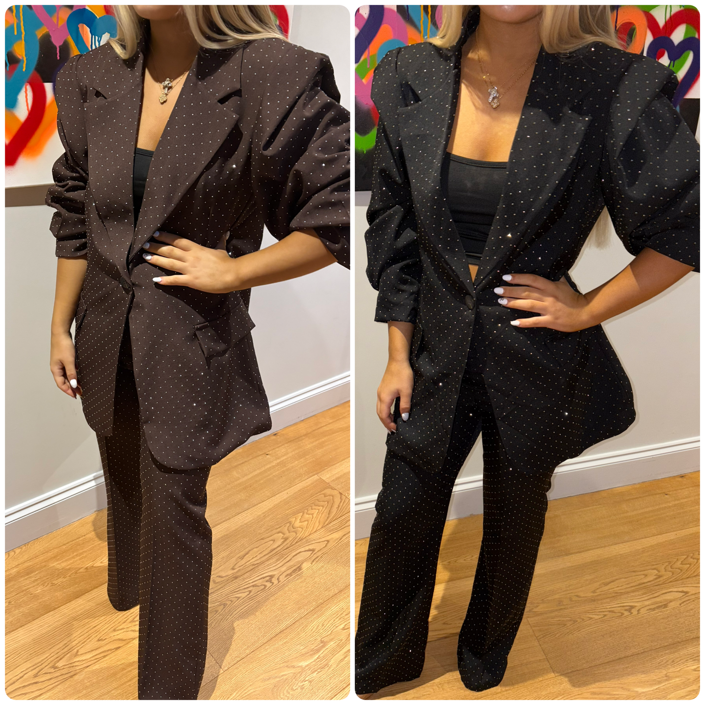 Oversized Diamond Suit