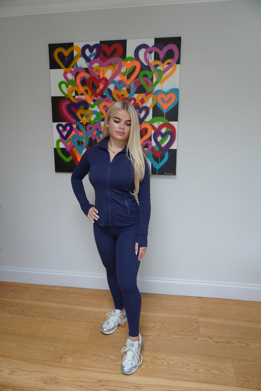 Lulu Gym set- Navy
