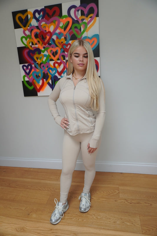 Lulu Gym set- Beige