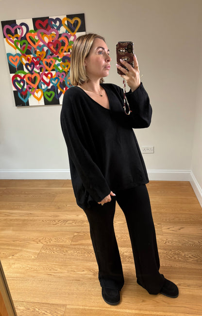 SOPHIE Premium Knitwear- Black