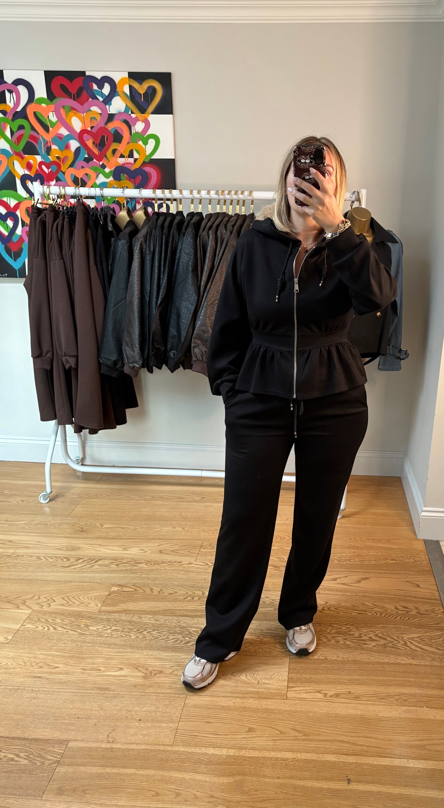 Sadie Tracksuit - Black