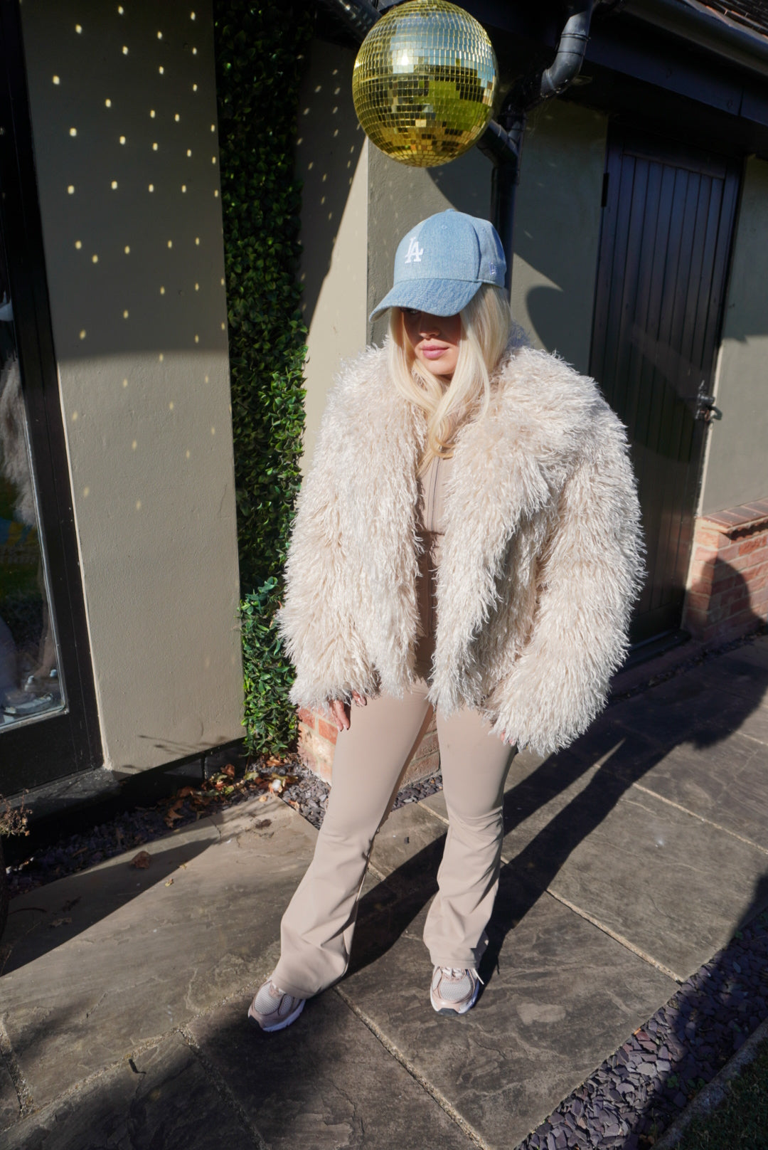 Mongolian Coat - Cream