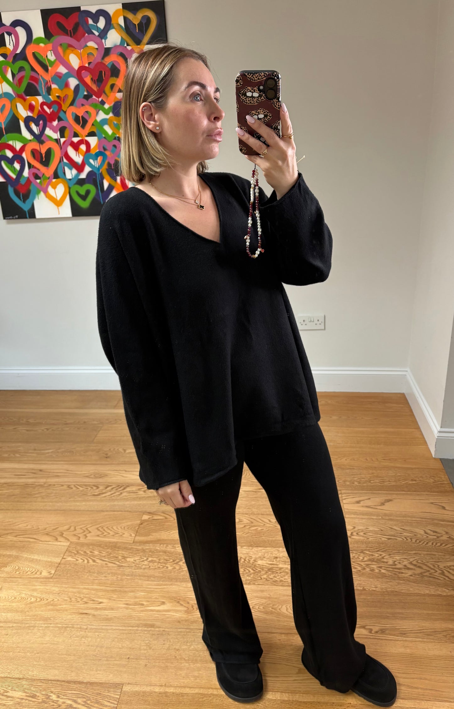 SOPHIE Premium Knitwear- Black