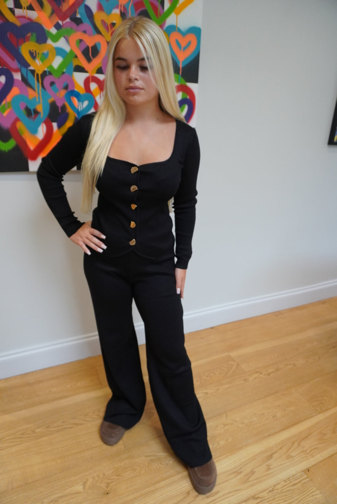 SHELL Lounge Set - Black