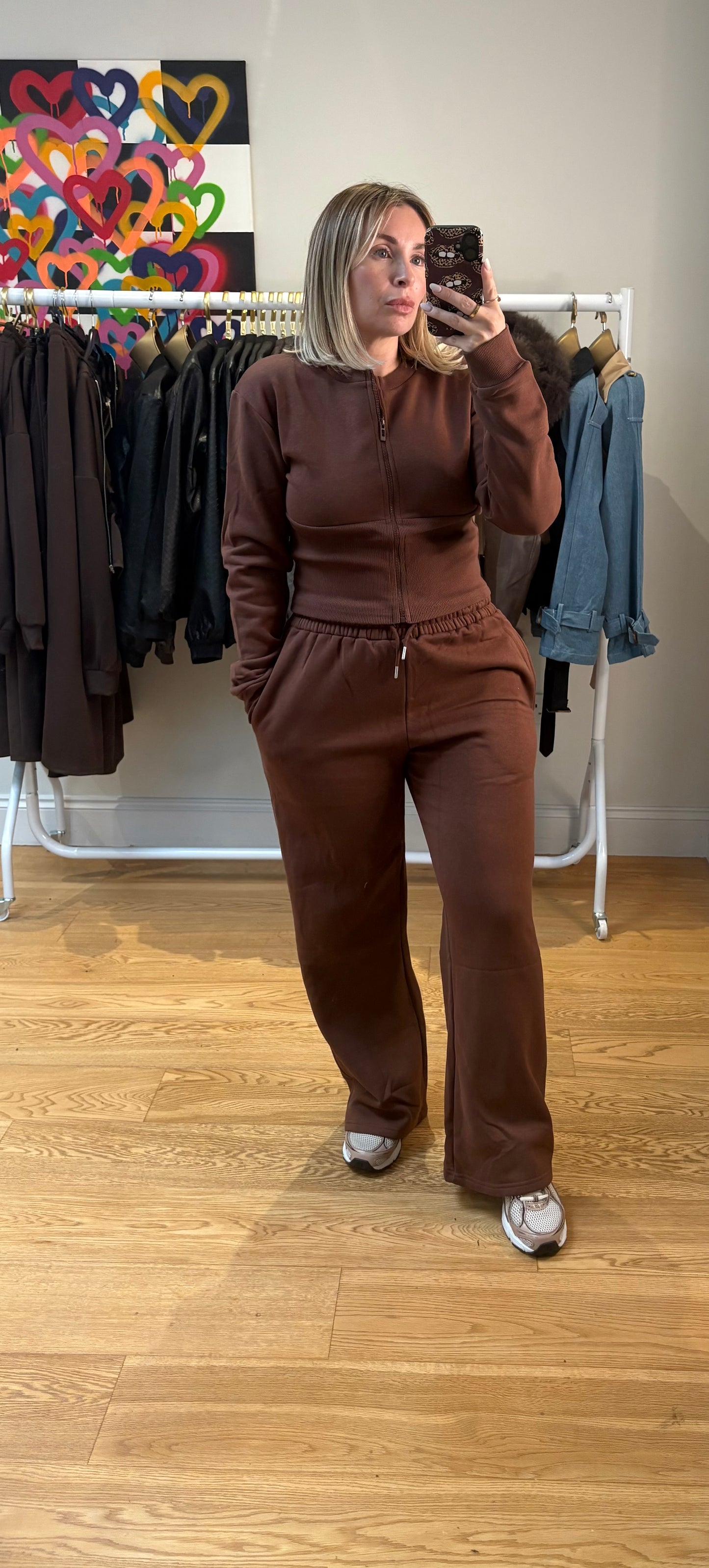 CHLOE Tracksuit - Brown