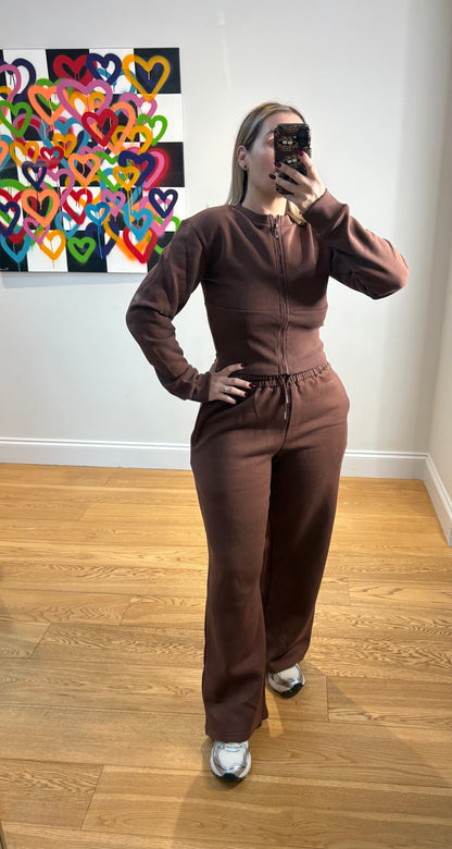 CHLOE Tracksuit - Brown