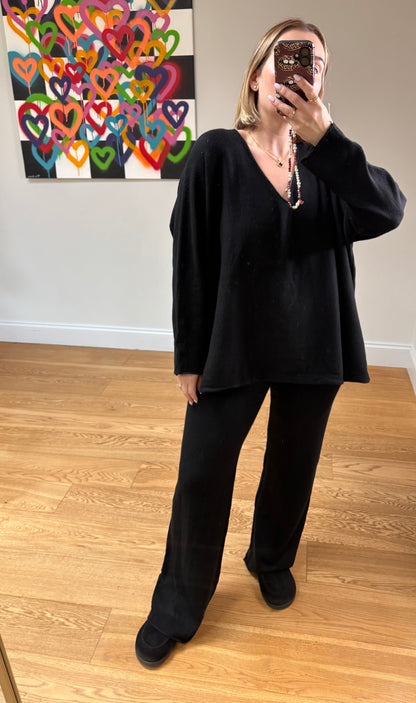 SOPHIE Premium Knitwear- Black