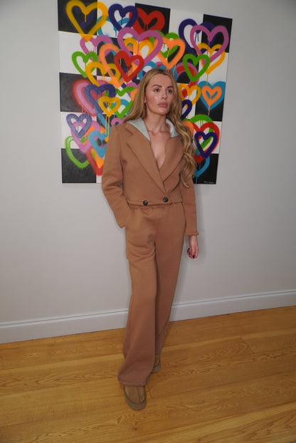 IVY Tracksuit with Hood- Brown