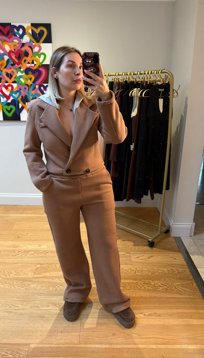 IVY Tracksuit with Hood- Brown