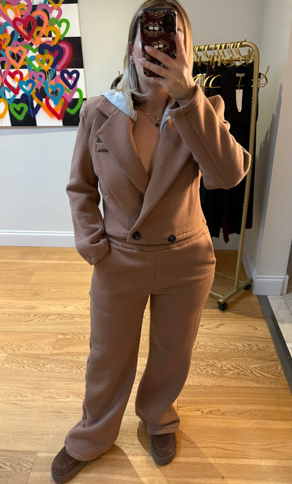 IVY Tracksuit with Hood- Brown