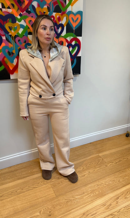 IVY Tracksuit with Hood- Cream